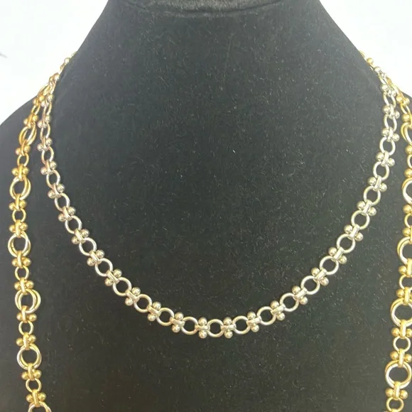 NWT CAbi Gold Chain Necklace Timeless Jewelry - Picture 2 of 9